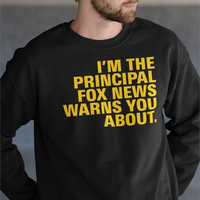 Janine Casella I'm The Principal Fox News Warns You About T Shirt Royal