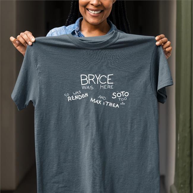 Breakingt Merch Bryce Was Here So Was Rendon And Max & Trea Soto Too Crewneck Sweatshirt