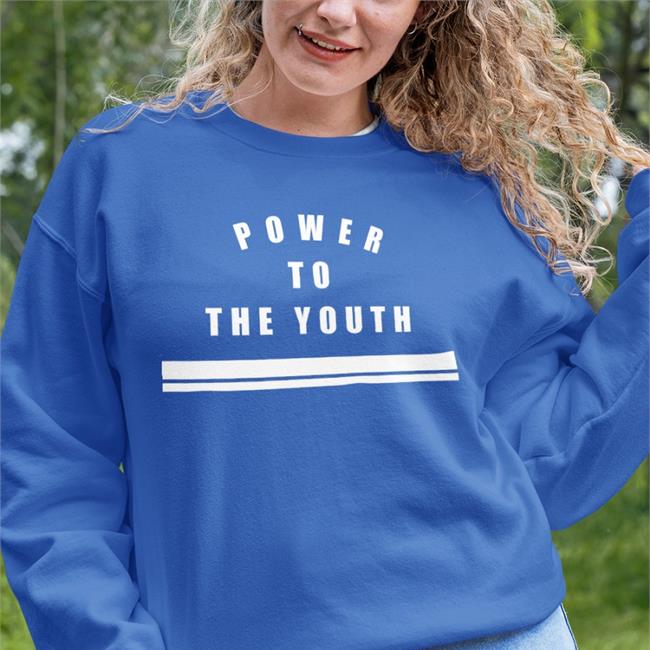 Power To The Youth T Shirt Royal Diana Paul Chando