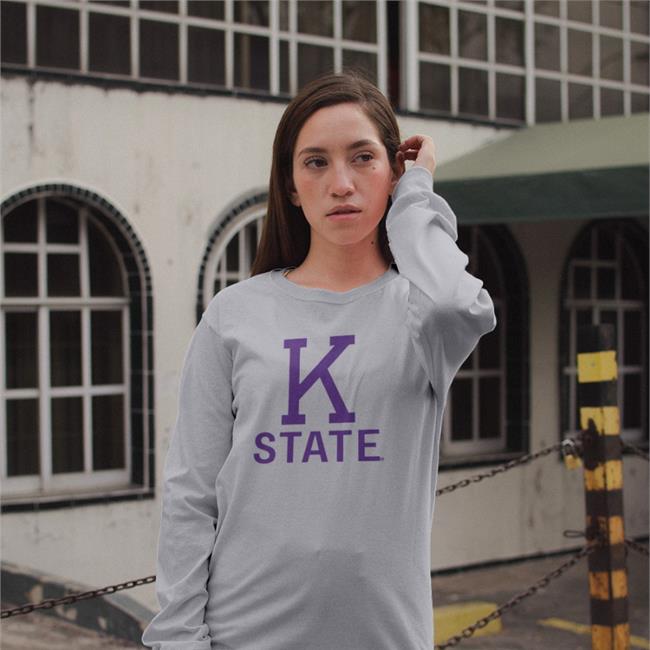K-State Block Tee