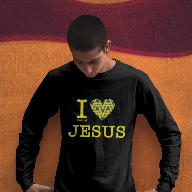 She Wore Shop I Love Jesus Sweatshirt SheWore
