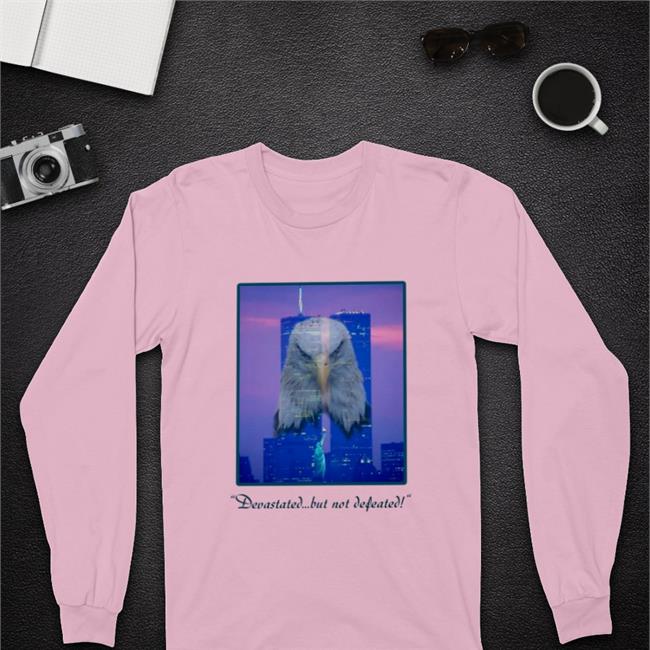Shirts That Go Hard Devastated But Not Defeated Shirt