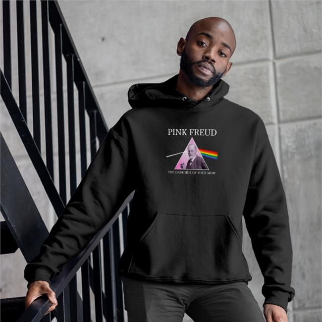 Sigmund Freud Shirts That Go Hard sychology Pink Freud Side Of Your Mom Shirt Black