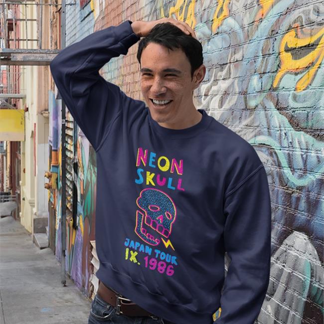 World Of Horror Neon Skull Shirt