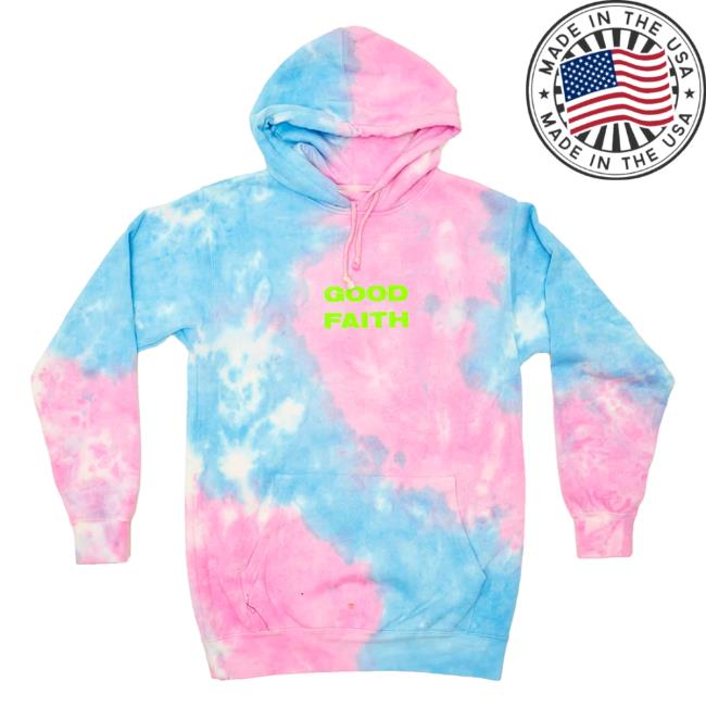 Official Madeon Merch Store Good Faith Tie Dye Crew neck