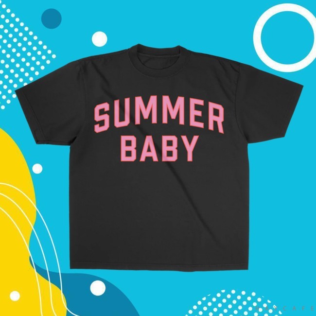 Summer Baby Collegiate T Shirt Jonas Brothers Merch Shop
