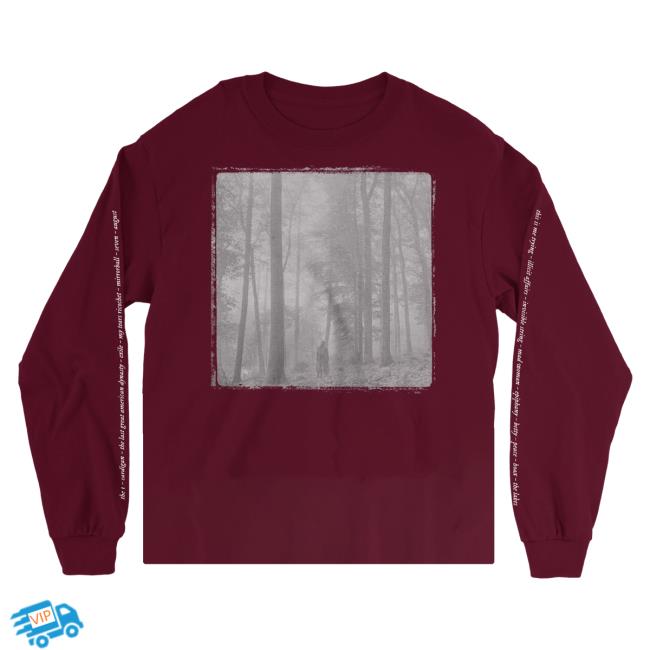 Official Taylor Swift Merch Store The "In The Trees" Long Sleeve T Shirt TaylorSwift Apparel Clothing Shop