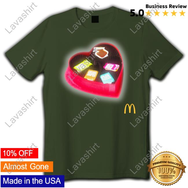 The Cardi B & Offset Meal Merch Sauce In My Heart Mcdonald's Long Sleeve Tee