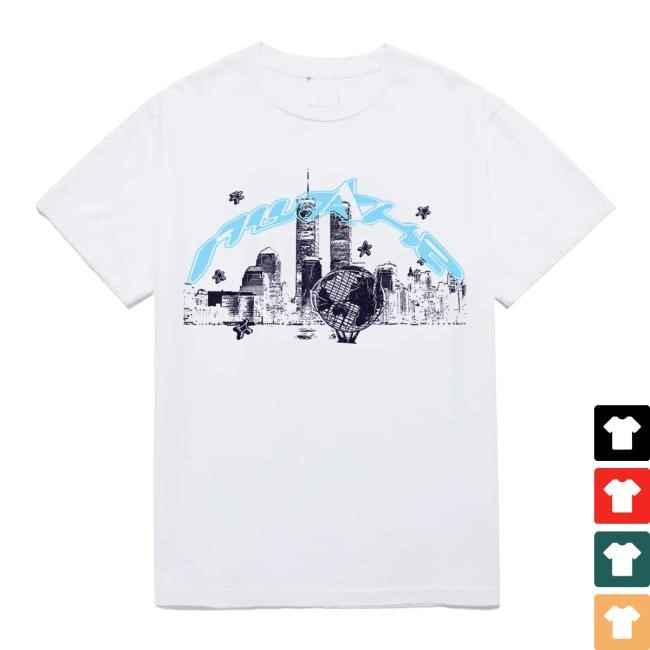 Awake NY Clothing Shop Merch Skyline White T-Shirt
