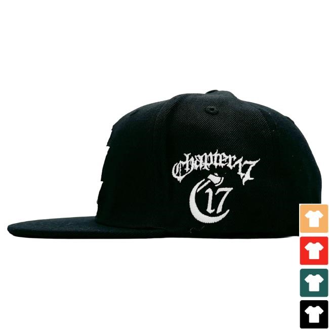 Official Chapter 17 Records Shop Ouija Macc 2025 C17 Logo Snapback Cap