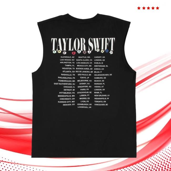 Official Taylor Swift Merch Shop Taylor Swift | The Eras Tour Heart Hands Muscle Tank Top Tshirt Taylor Swift Clothing Store Apparel Taylorswift