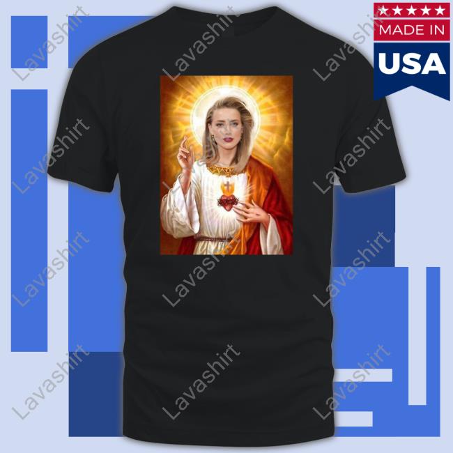 Jesus Christ Amber Heard Shirts Johnnydeppisawifebeater