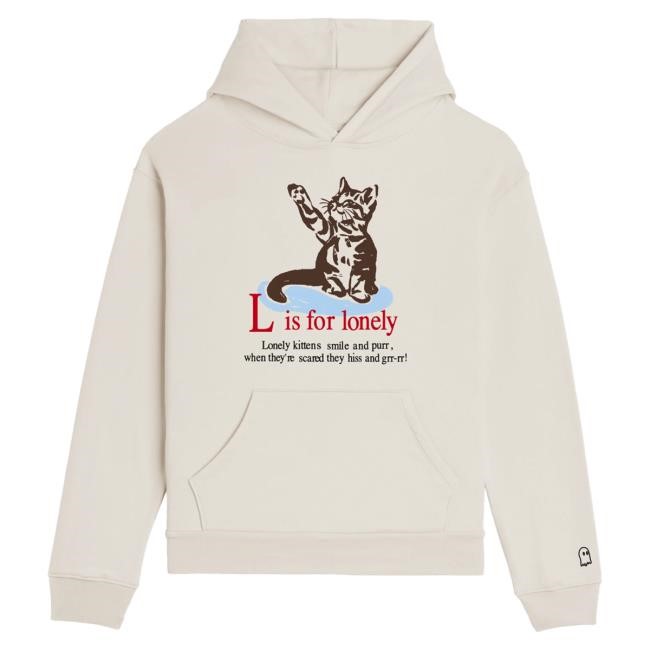 Lonely Ghost Merch Store Lonely Ghost L is for Lonely Hoody