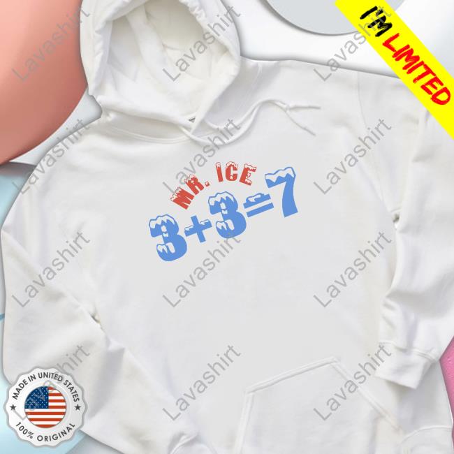 Mr Ice 3+3=7 Hooded Sweatshirt