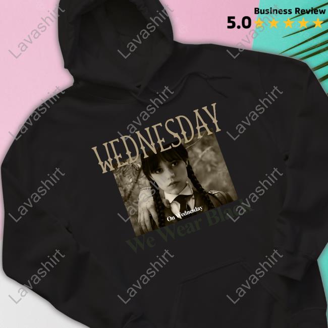Wednesday Addams We Wear Black Long Sleeve T Shirt