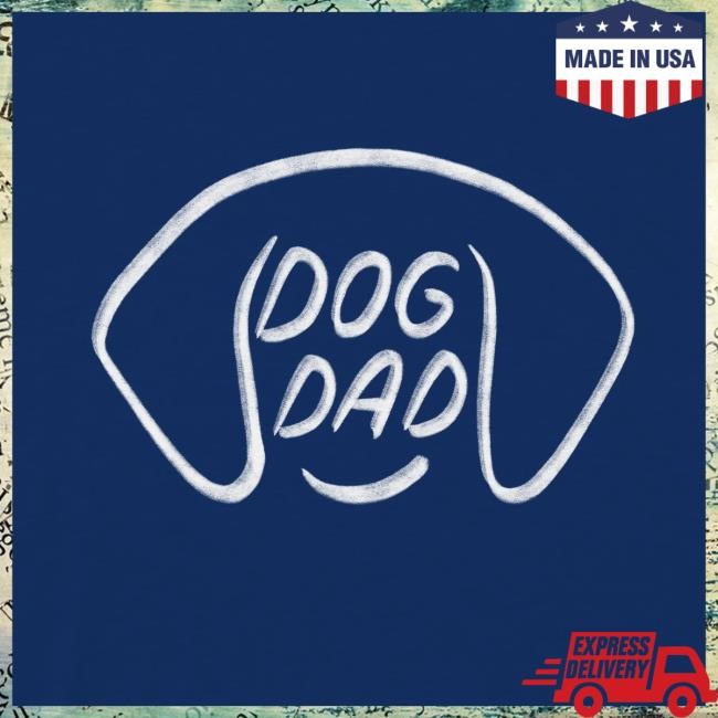 Official We Rate Dogs Merch Classic Shirts (Dad Dog) - Navy