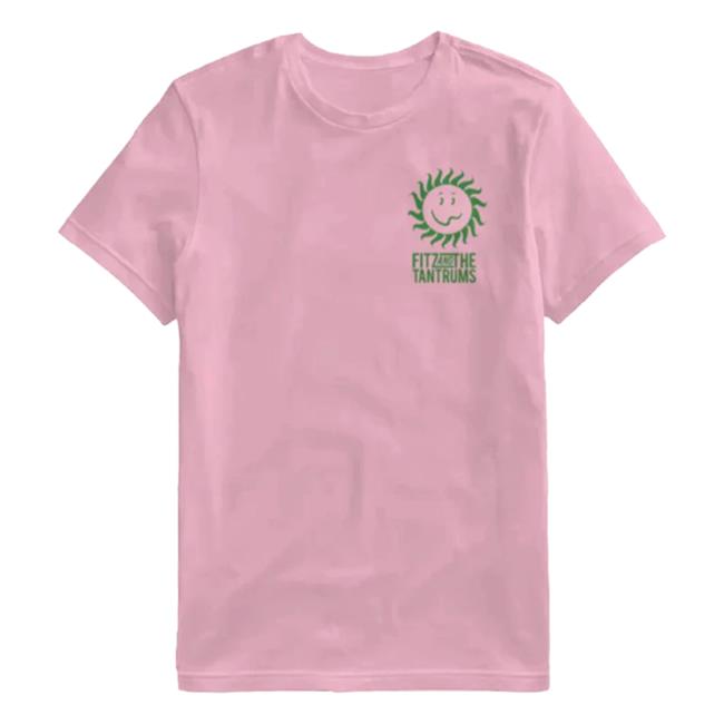 Fitz And The Tantrums Merch Let Yourself Free Pink Graphic T Shirts