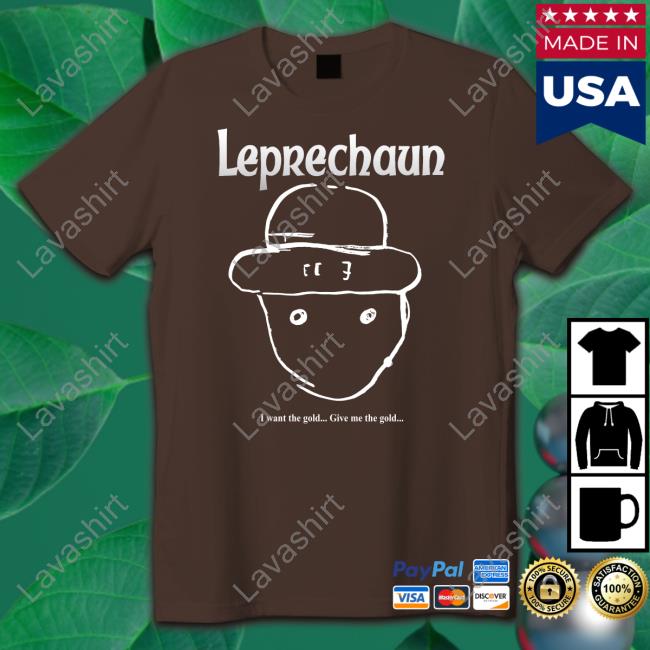Pizza Party Printing Shop Leprechaun I Want The Gold Give Me The Gold Cap