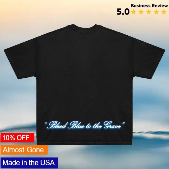 Heavyweights Shop Bleed Blue Hot Shirt - Washed Black