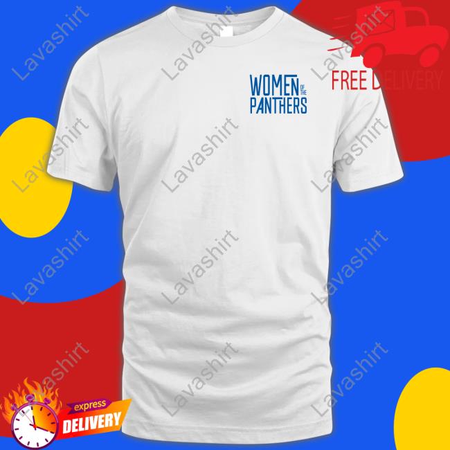 Official Women Of The Panthers Tee Women Of The Panthers Shirts Carolina Panthers