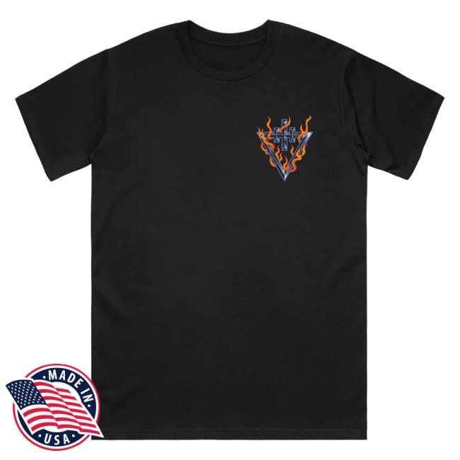 The Devil Wears Prada Merch Flame Logo Black Shirt