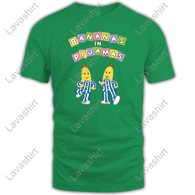 Abc Merch Bananas In Pyjamas Adult Shirt Abc Merch Official Bananas In Pyjamas Adult Shirt