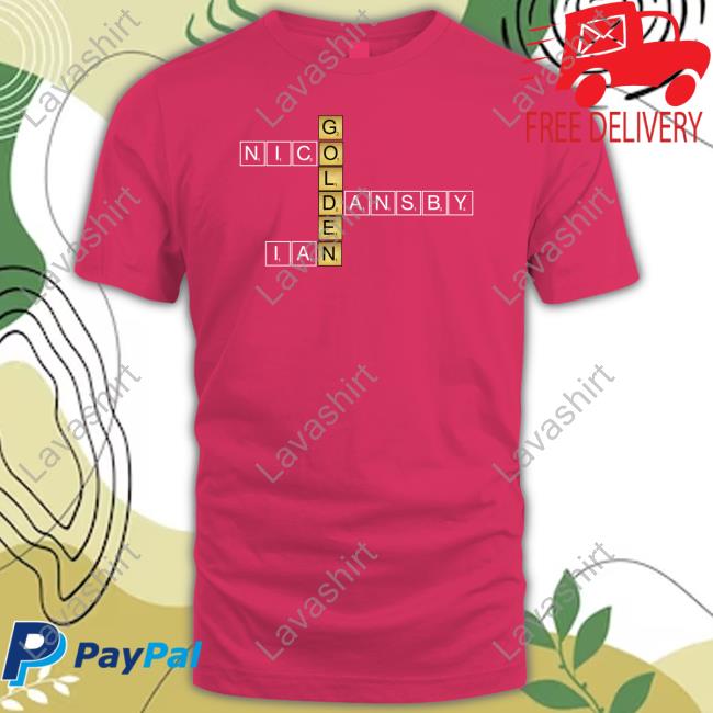 Nico Dansby Ian Golden Crossword Shirt