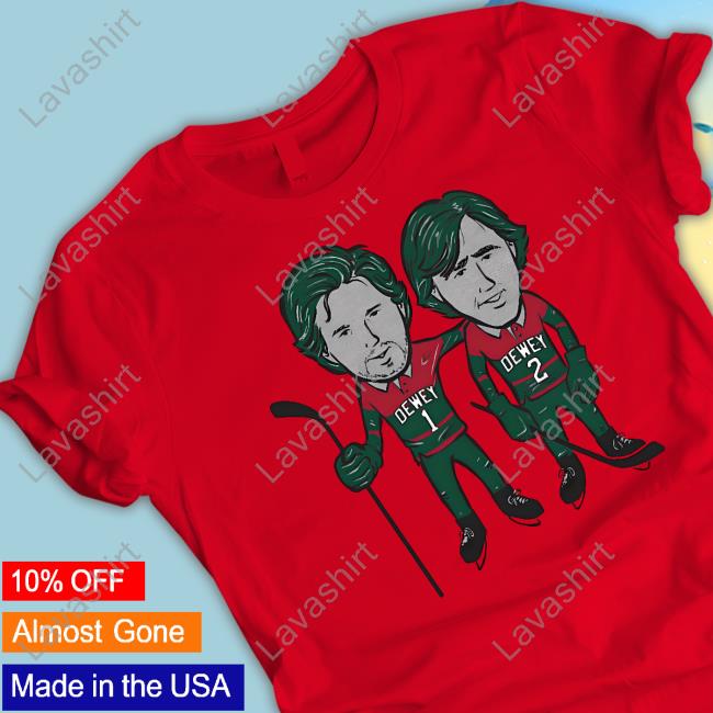 Official Hockeylodge Merch Sotastick Minnesota Wild Sotastick Meet The Deweys Shirts