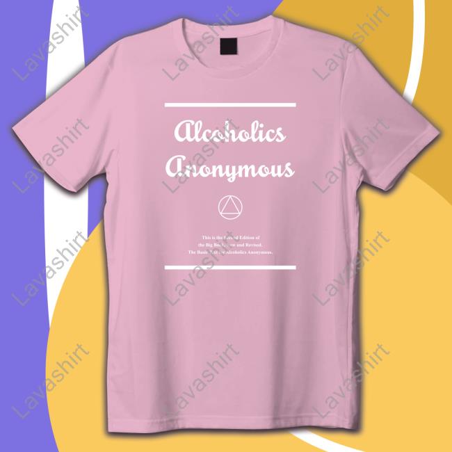 Official Alcoholics Anonymous T-Shirt