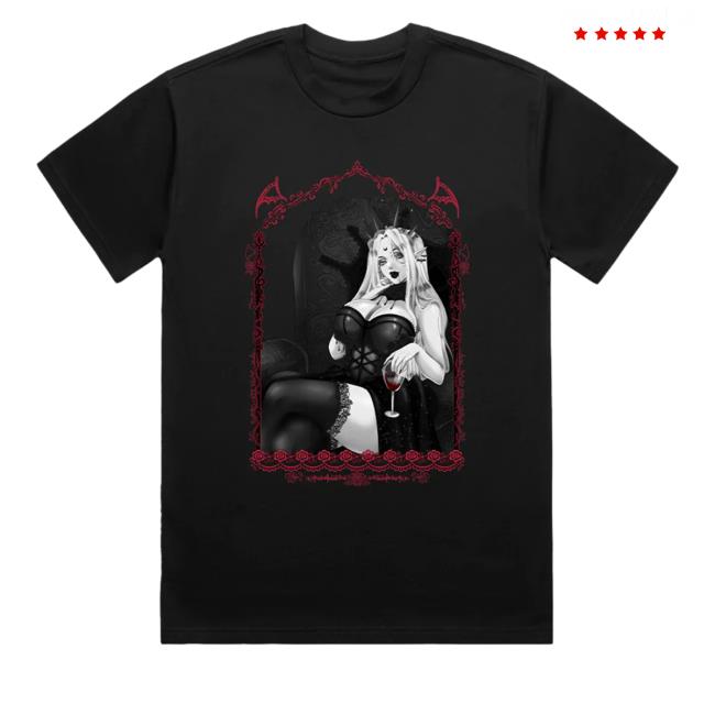 Vampykinz X Uwu Collab Merch Vampykinz Fangmas Crewneck Sweatshirt