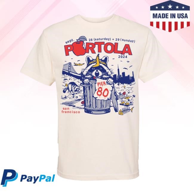 Warehouse Raccoon Lineup S/S Tee – Portola Music Festival Merch