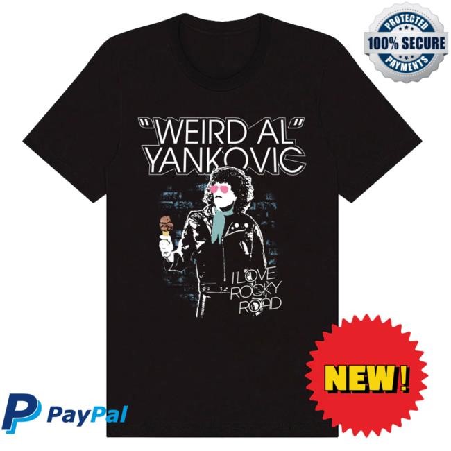 Official Weird Al Yankovic Rocky Road Shirt "Weird Al" Yankovic