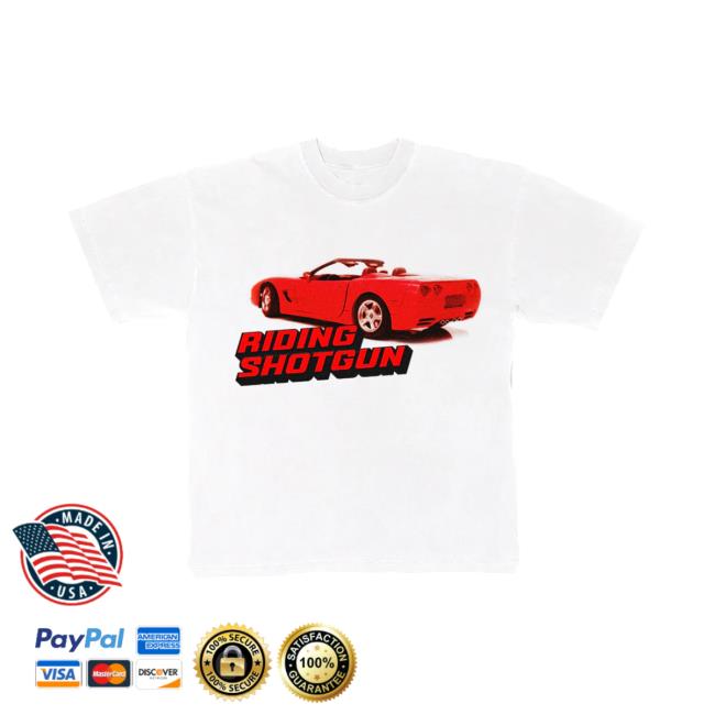 Official Fletcher Merch Riding Shotgun Tee