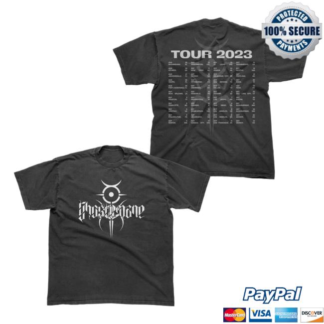 Ghostemane Merch Logo Tour Tee Shirt