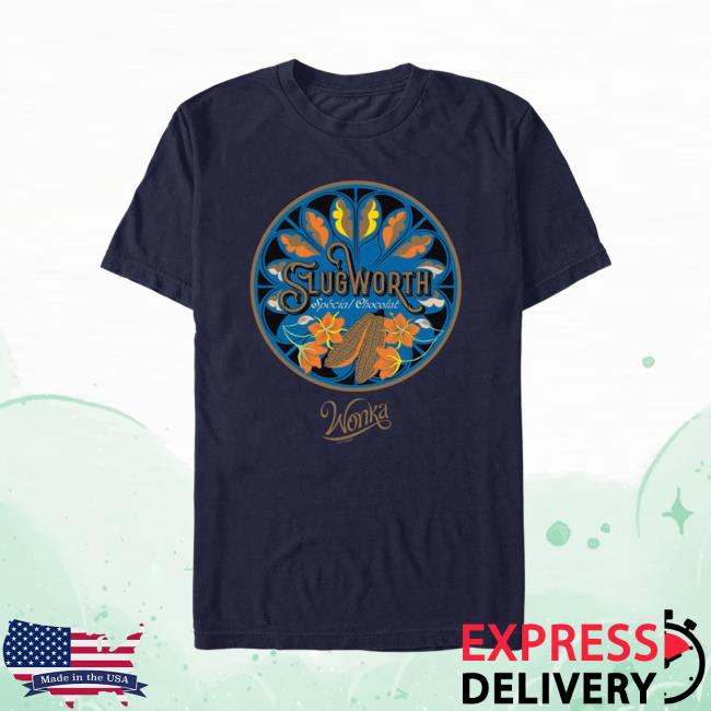 Wonka Slugworth Chocolate Tees