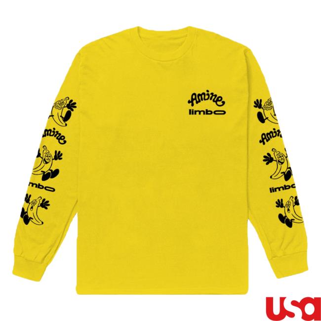 Aminé Limbo X Verdy Yellow Hoodies
