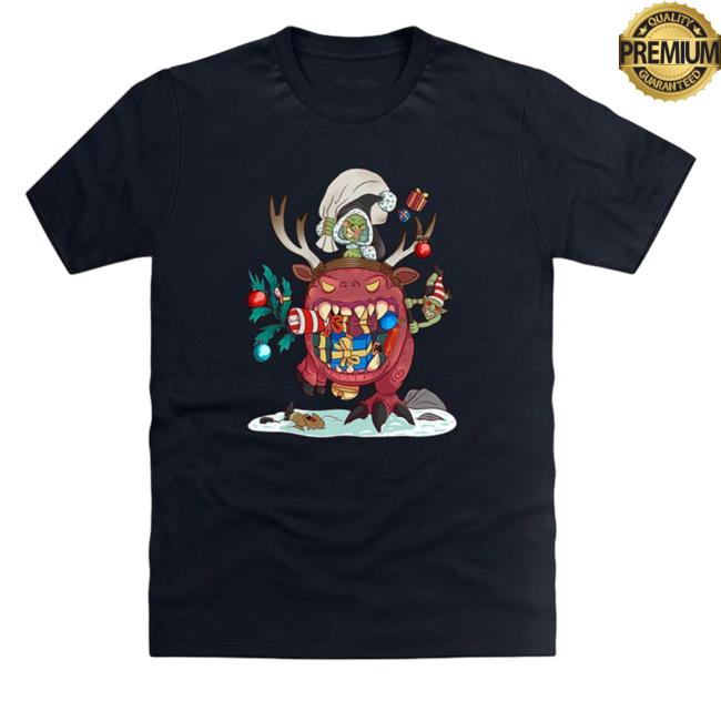 Official Warhammer Merch Premium Grotmas Gitz - Merry Gitmas Alternative Shirt