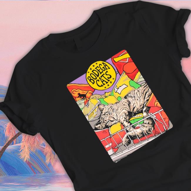 Human Being At Large Bodega Cats Shirt