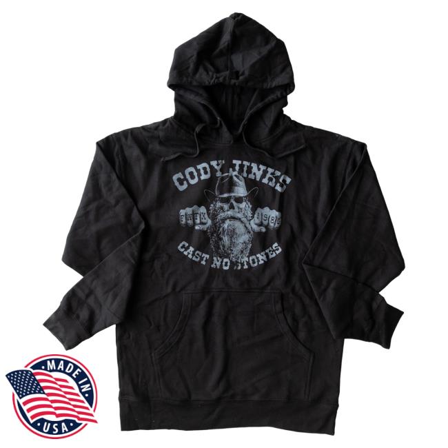 Official Cody Jinks Merch Store Cody Jinks Cast No Stones Crewneck Cody Jinks Apparel Clothing Shop CodyJinks