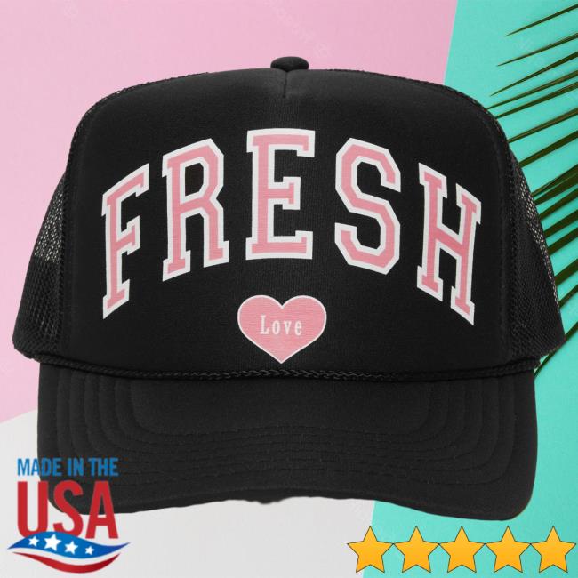 Official Fresh Love Merch Store Fresh Love Varsity Hat Fresh Love Clothing Shop