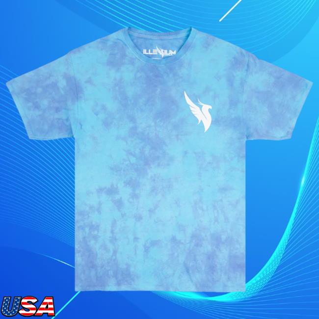 Official Blue Tie Dye Tee Shirt