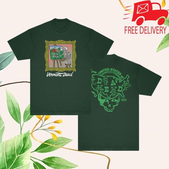 Vermont United States Of Dead Tee | Grateful Dead Official Store