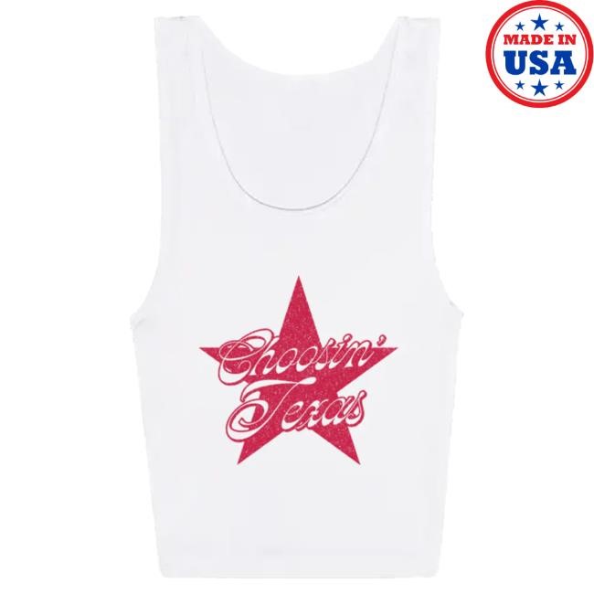 Ella Langley Choosin' Texas Ribbed Tank Graphic