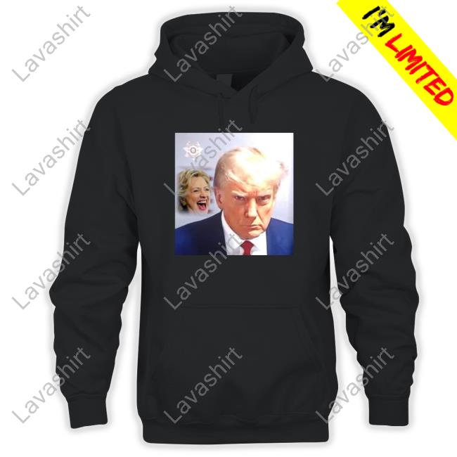 Official Mayra Photography Hillary Clinton Laugh Trump Mugshot Shirt