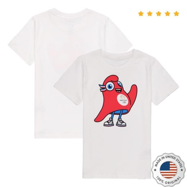 Paris 2024 Olympics Mascot S/S Tee