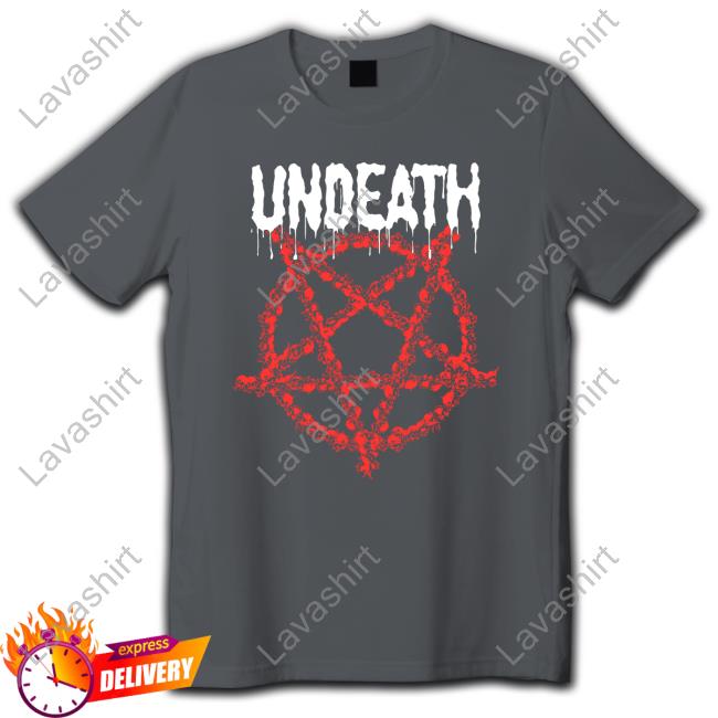 Undeath Skull Death Metal T Shirts