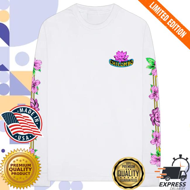 Official Jhene Aiko Merch Shop Chilombo Lotus Long Sleeve Tee