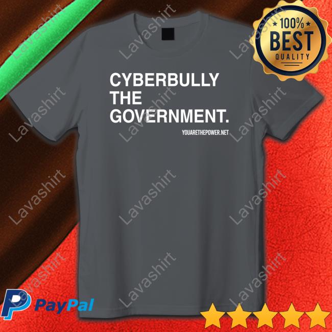 Official Cyberbully The Government Black Tee