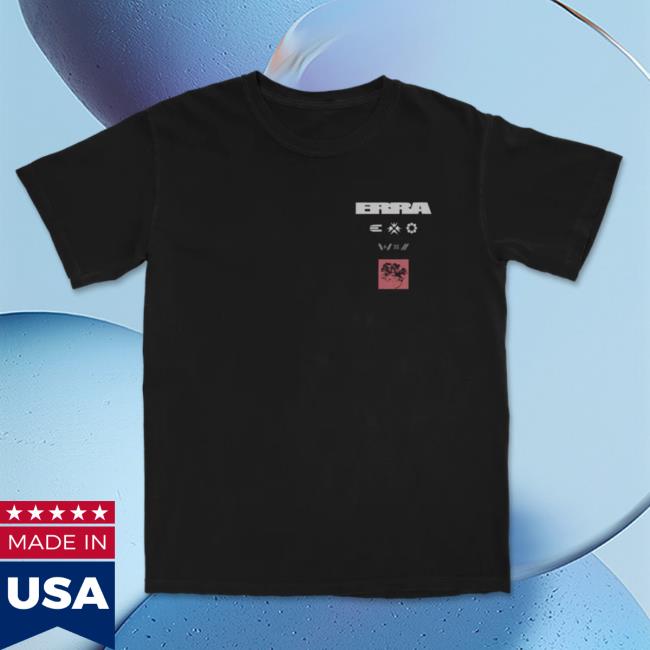 Official Erra Merch Tracklist Shirt New