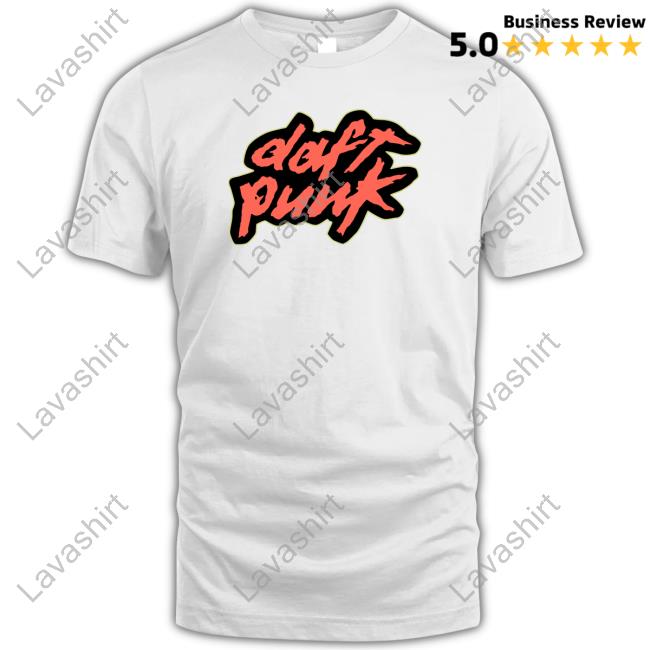 Official Daft Punk Merch Daft Punk Logo Shirt